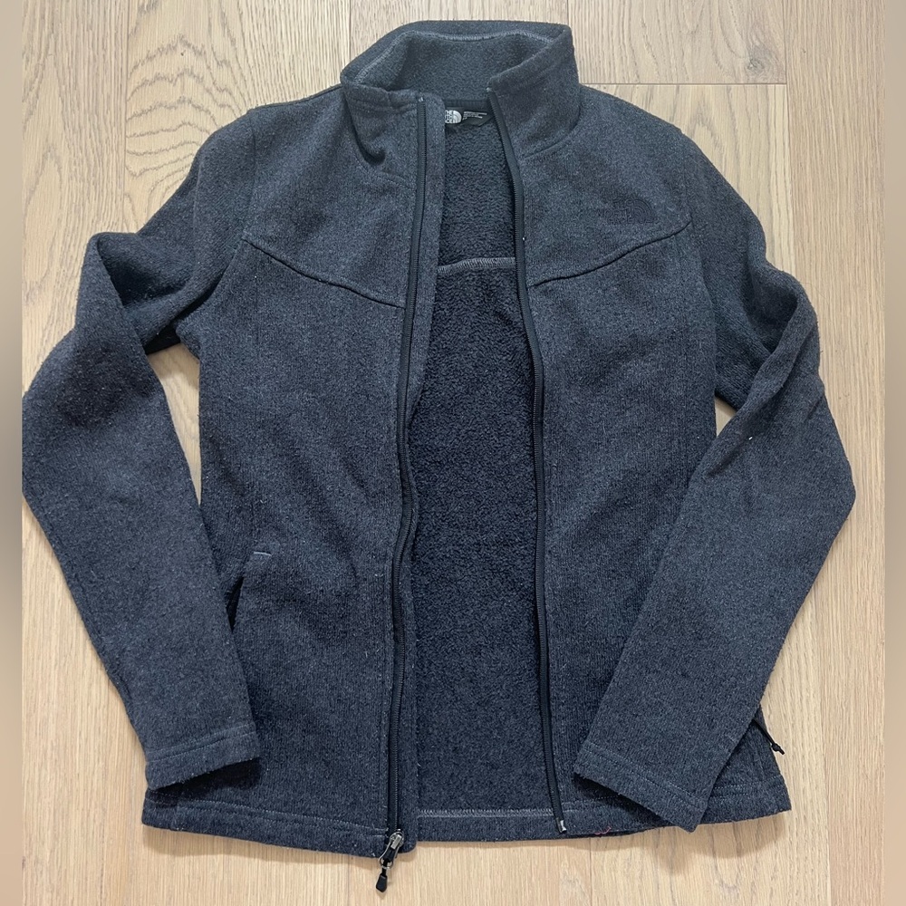 Women's Black Fleece North Face Jacket